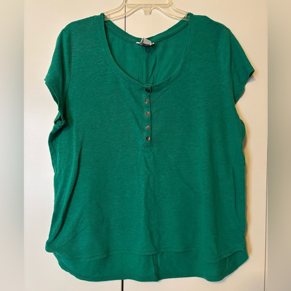 Universal Thread Green Short Sleeve Top